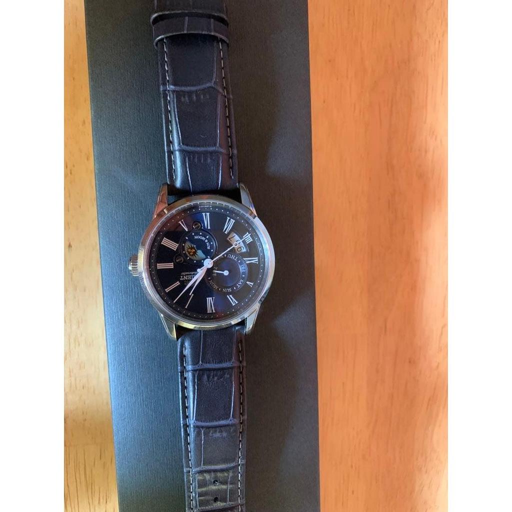 Used ORIENT automatic watch dark blue