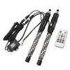 1ft LED Whip Light 20 Colors Waterproof Overload Protection Remote Control Flagpole Antenna Whips