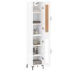 Highboard Wit 34,5 x 34 x 180 cm Spaanplaat