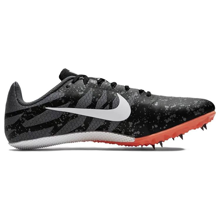 Nike Zoom Rival S 9 Black Iron Grey Hyper Crimson Unisex Sneakers White 907564-008