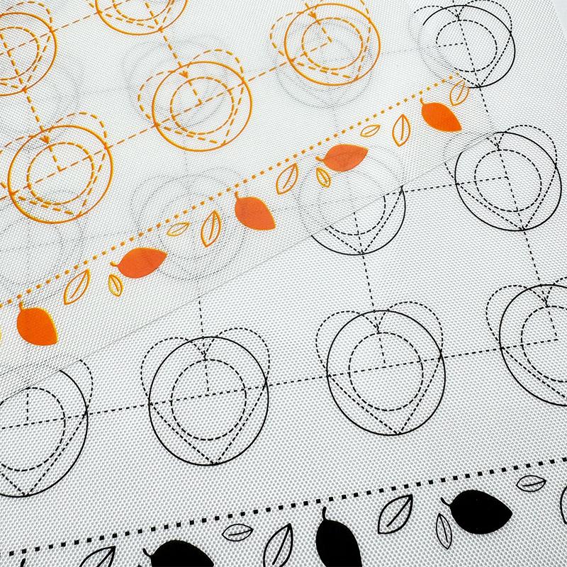 Silicone Macaron Baking Mat Non Stick Fondant Cookie Pad Oven Bakeware Sheets Liner Cakes Pastry Tools Rolling Dough Mats