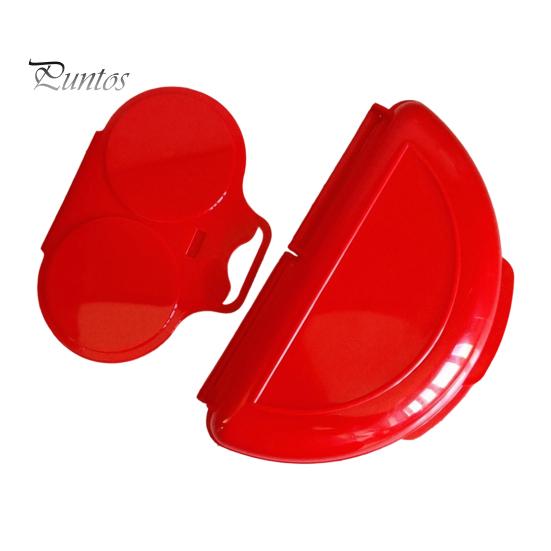 Microwave Egg Poacher 2Pcs/Set Omelet Pan, Plastic Non-Stick Breakfast Cooker for Cooker, Maker Easy Quick Cooking Kitchen Gadgets