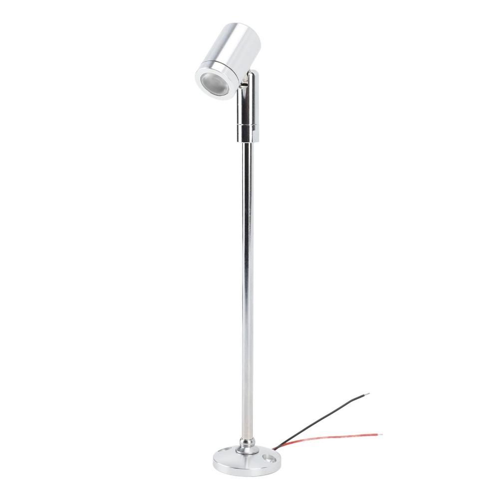 2 Pack DC12V LED Mini Spotlight Aluminum Body Upright Mini Spotlight Plants Display