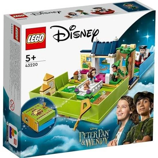 LEGO Disney Prinzessin Peter Pan Wendys Abenteuer Geschichtenbuch 43220 Baustein Geschenk Fantasie Mädchen ab 5 Jahren