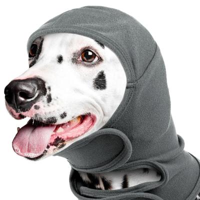 Soothing Head Cover Warm Dog Calming Hood Adjustable Breathable Dog Ear Cover Comfortable Washable Dog Windproof Hat Travel