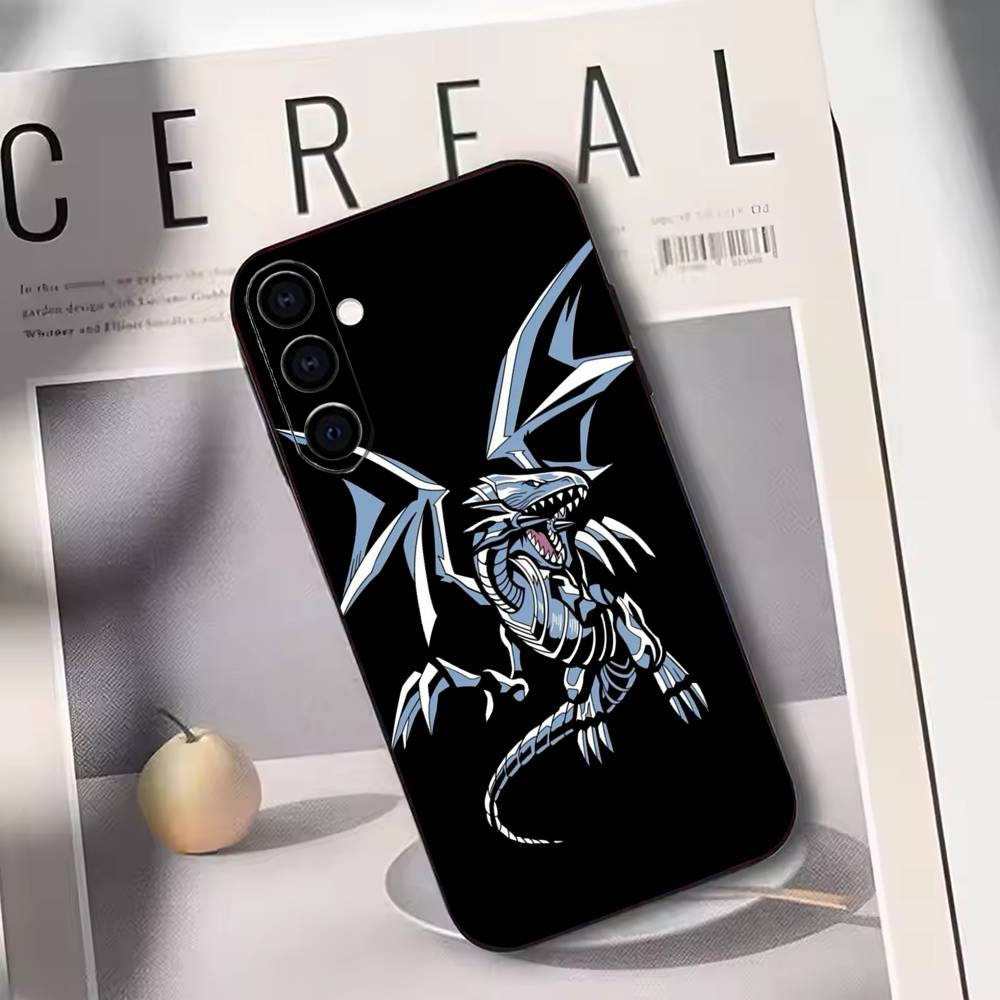 

Yugioh Dark Magician Phone Case Black Silicone Soft For Samsung Galaxy A73,A72,A71,A70,A53,A52,A51 Samsung a30 a20
