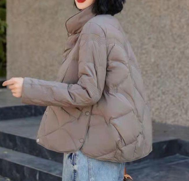 Chice leichte Daunenjacke für Damen - Trendiger Herbst/Winter Stehkragen Bestseller