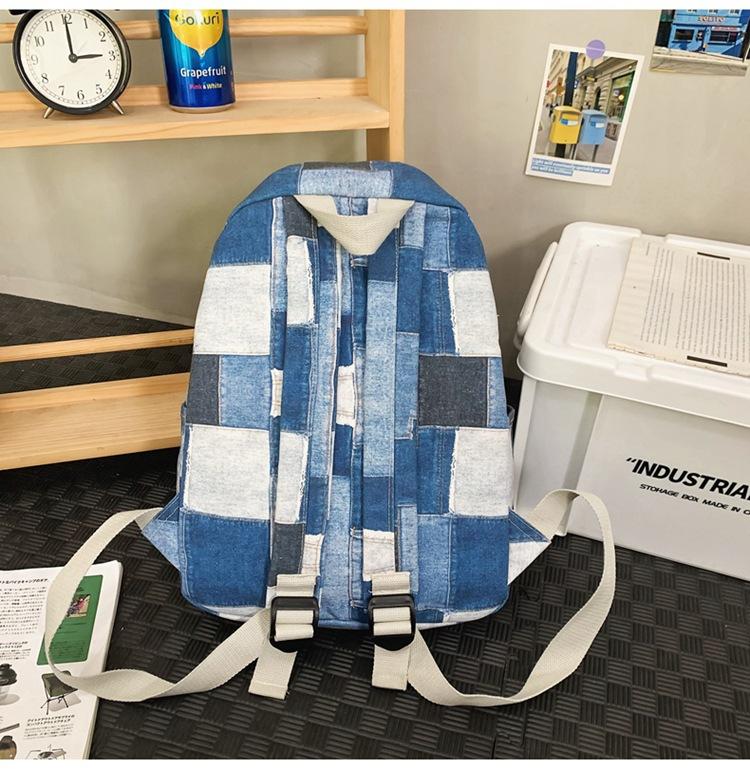 Large-capacity new middle school schoolbag, junior high school backpack, boys' casual versatile college student computer bag, women