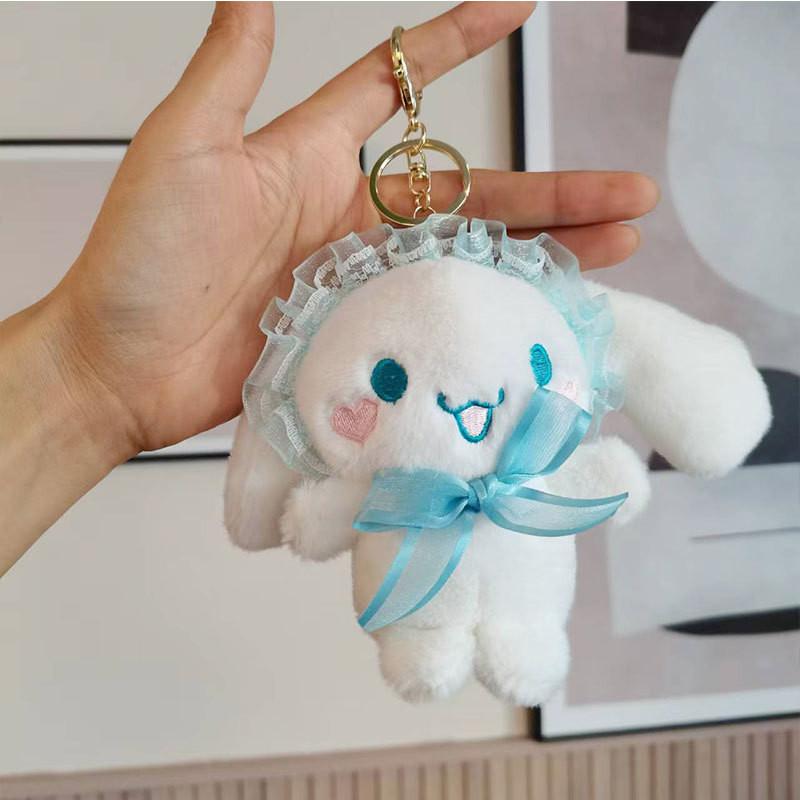 Cute Cartoon Scented Puppy Keychain Adornments Lovable Plush Toy Gift