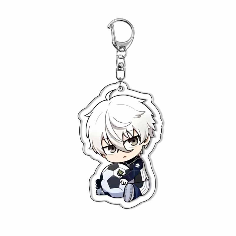 

Blue Lock Sae Itoshi Acrylic Keychain Anime School Campus Merchandise Figure Cross Border Ready Stock Dropshipping 55mm