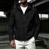 Men's Hooded Windbreaker Slim Fit Color for Spring and Fall