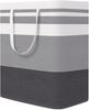 Hengshao Laundry Basket, 100L Capacity, Foldable, Large Capacity, Waterproof, Stylish, with Handle (100L)