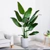Large Decorative Artificial Plant Home Decor Fake Tropical Palm Tree Plants Banana Plants Leaves Green Plant Branch Garden Decor