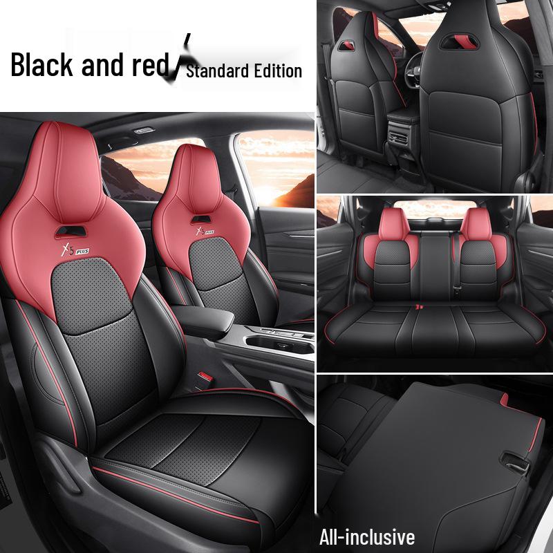 Changan X5PLUS Full Leather Car Seat Cushion - Universal, All-Season, Full Wrap Seat Cover for 26 Models