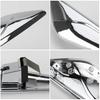 A Fender Pair Finisher Front Trim Chrome Left Side Right For BMW X3 X4 F25 F26