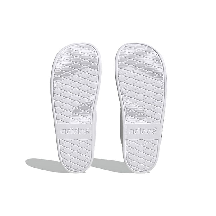 Adidas Originals Adilette Sports Slippers Men Footwear Gray White HQ4459
