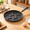 MultiCompartment Egg Skillet Nonstick Breakfast Pan with Compartments Divided Frying for
