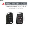 Soft TPU Car Key Case Cover For 3 4 Buttons VW Volkswagen Golf 7 MK7 Tiguan MK2 For SEAT Ateca Leon FR 2 Ibiza For Skoda Octavia
