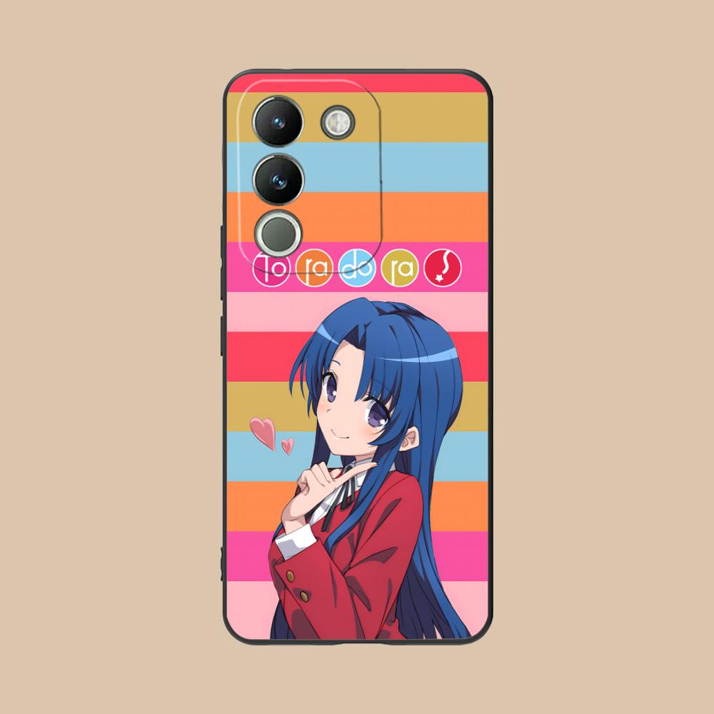 Toradora Kawashima Mobile Phone Case for VIVO V60 V50 V40 V30 V29 V27 V25 V23 Pro Lite 5G Colorful Printing Cover Luxury Cover