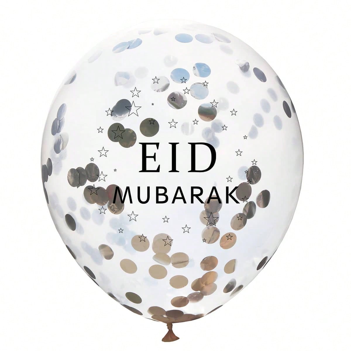 

5pcs Eid Mubarak Glitter Paper Scraps Decoration Balloon for Ramadan Kareem Party Home Decoration Supplies Other&12INCH смарагдовий