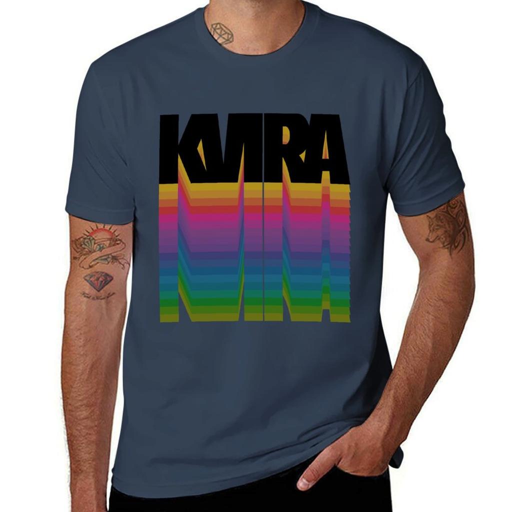 Kvira Queer In Esperanto Tshirt Vintage Print Crew Neck Tee