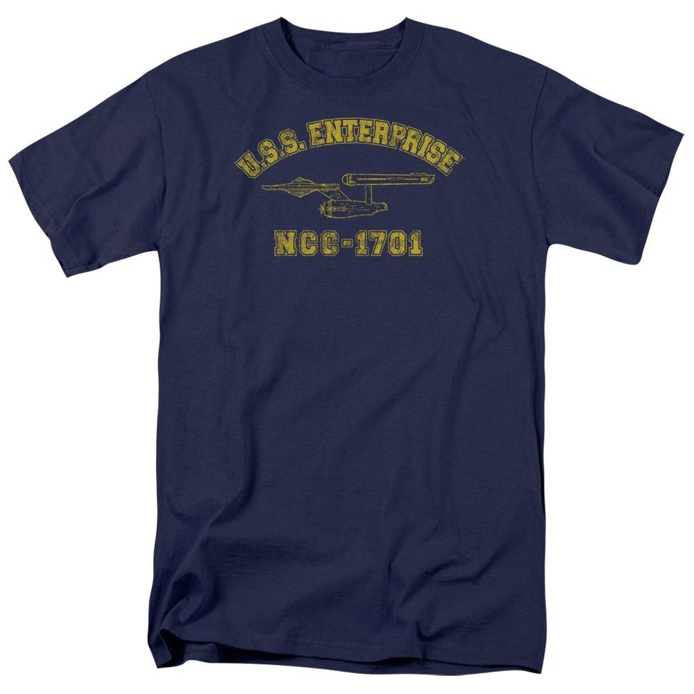 Star Trek - Enterprise Athletic #2 -  Unisex Short Sleeve Children s T-shirt - Blue 100