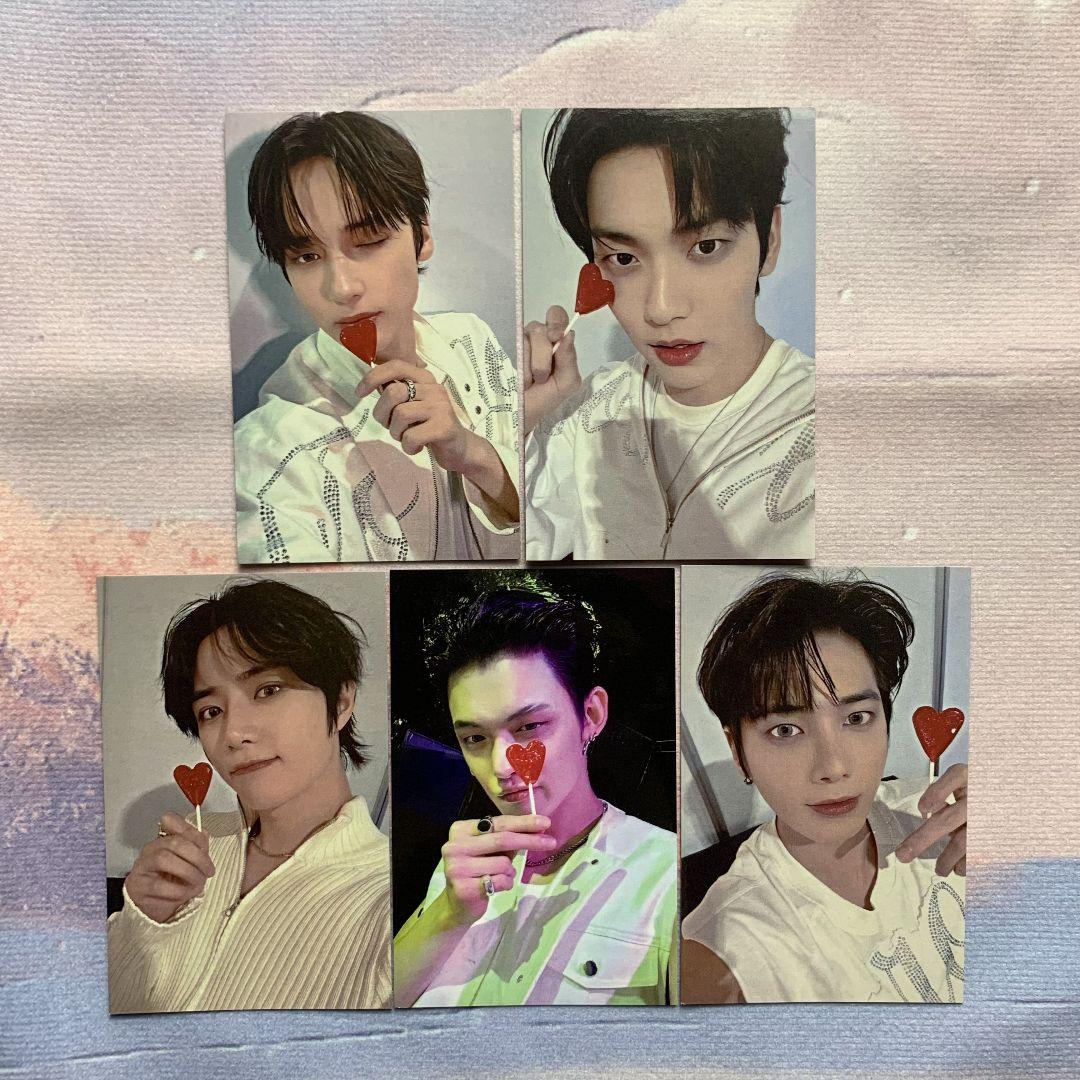 

[USED] TXT Sanok Love Language Public Broadcast Trading Cards 5 Cards