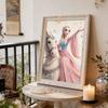 Disney Pearl Painting Elsa DIY Pearl Artwork This Is A Handmade Gift That Can Be Used for Wall Decoration Suitable for Home and Office Environments