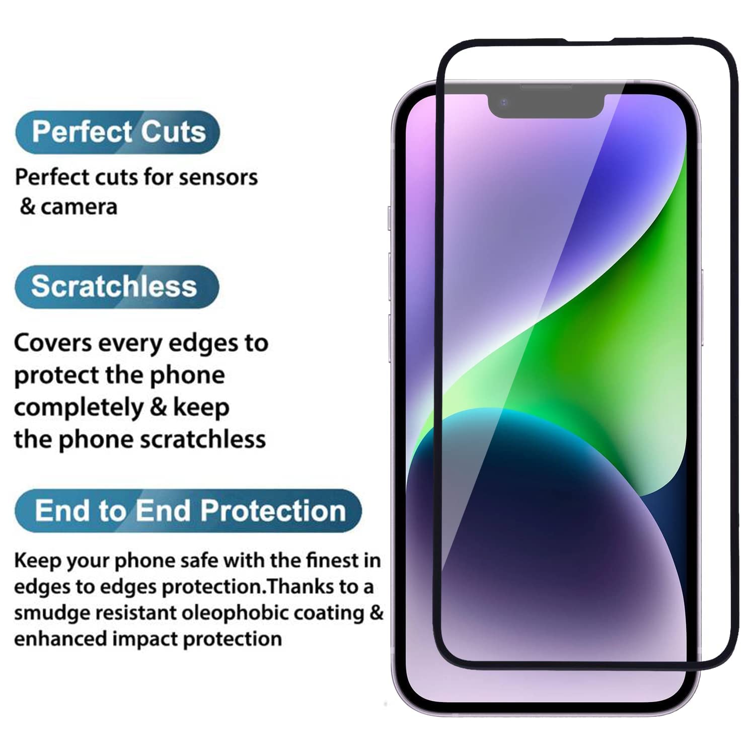 

Careflection || 3 Pack For Iphone 12 Pro Max Edge To Edge Front And Ultra Thin Flexible Back Screen Guard With Camera Le 12 чёрный