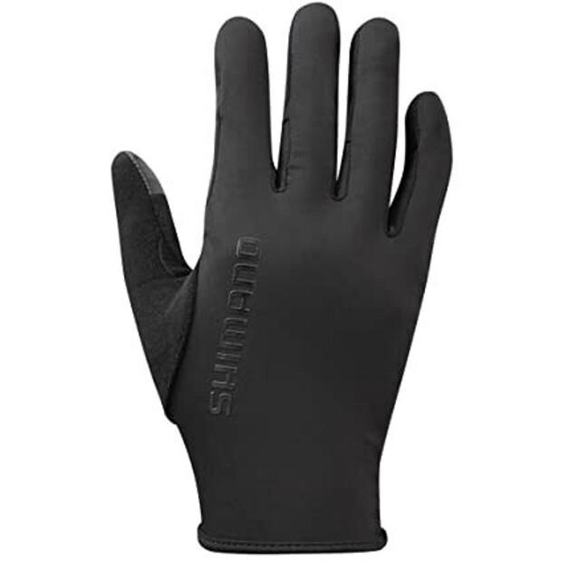 Велосипедные перчатки Shimano Windbreak Race (черные) L