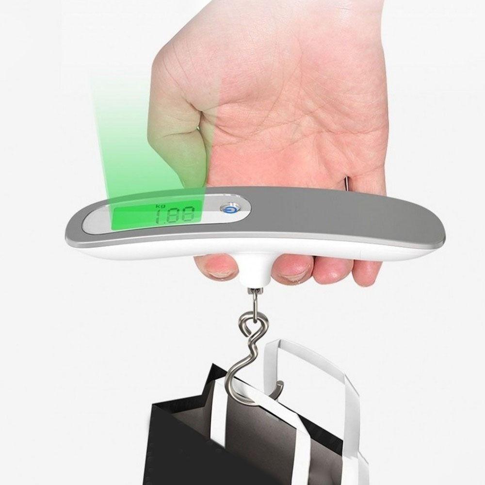 Handheld Electronic Scale LCD Display Weight Balance Tool Practical Baggage Weight Scale  for Home