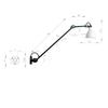 Modern Nordic Minimalist Swing Arm Wall Lamp
