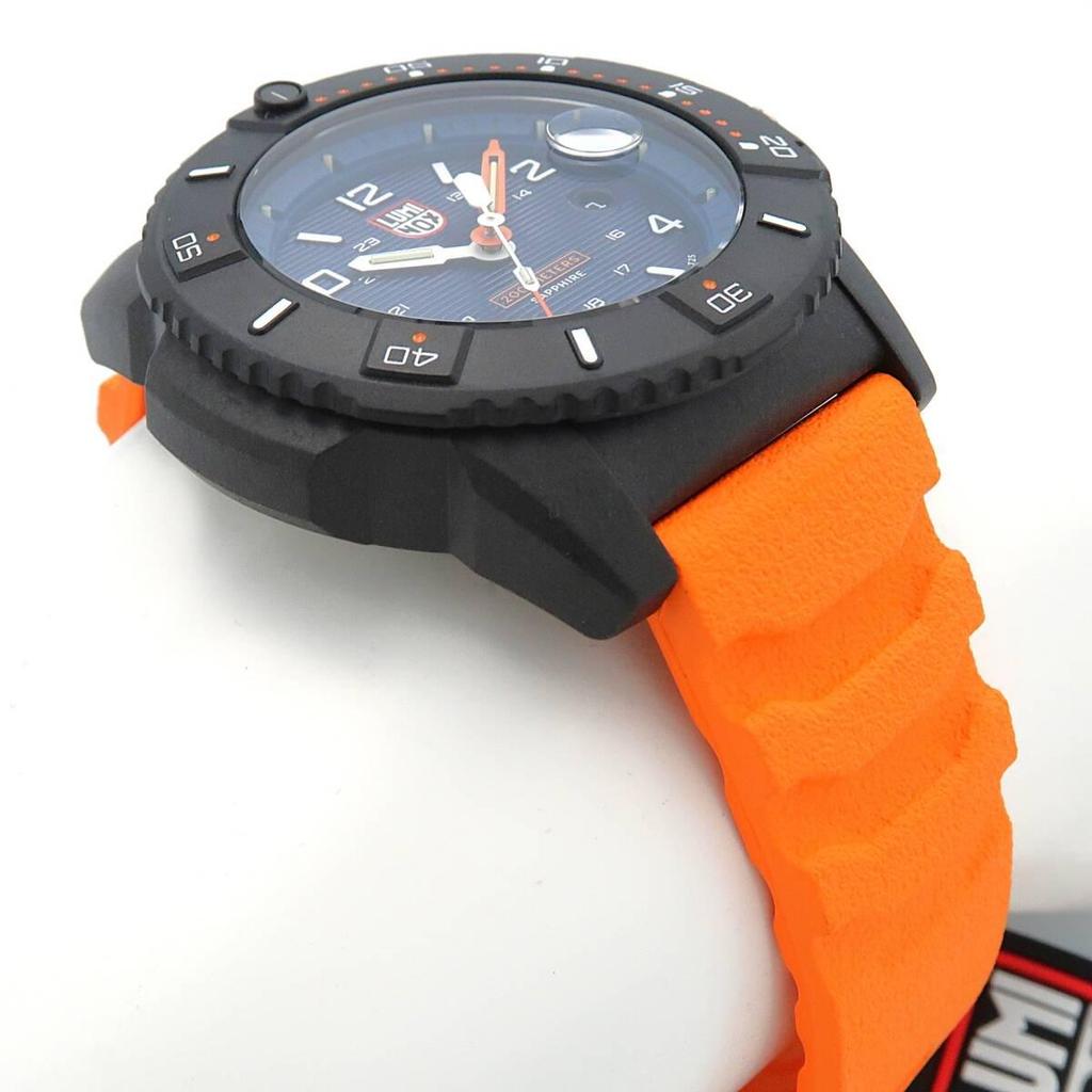 Used Luminox Luminox XS.3603 NAVY SEAL Orange x Black Military Watch Dive Watch