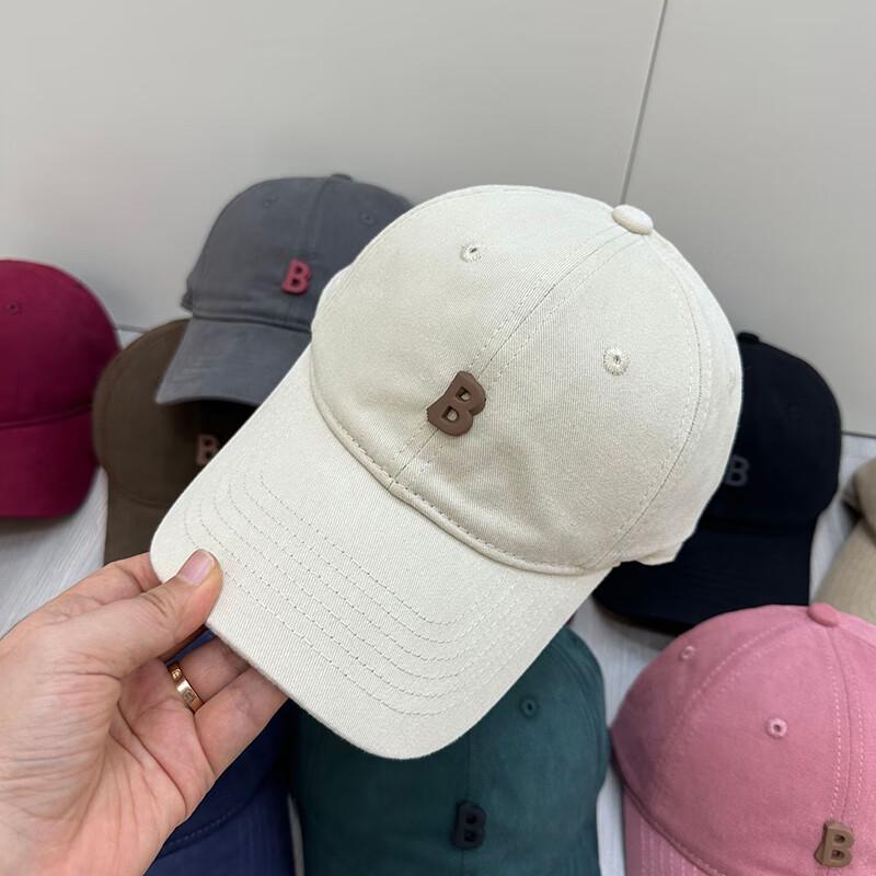 Japanese-Korean Style Matte Wide Brim Baseball Cap One Size