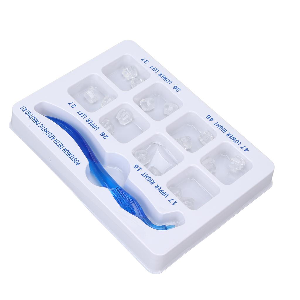Ästhetisches Druckset für die hinteren Zähne, Gummi, kieferorthopädisches Füllungsrestaurationswerkzeug, Zahnarzt