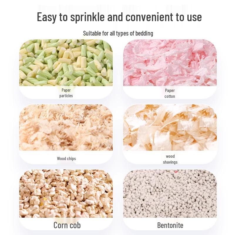 Frete grátis: Partículas Desodorizantes para Hamster - Forração de Controle de Odores para Areia de Urina de Urso Dourado