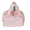 Korean Large Capacity Portable Makeup & Toiletry Bag with Partitioned Storage