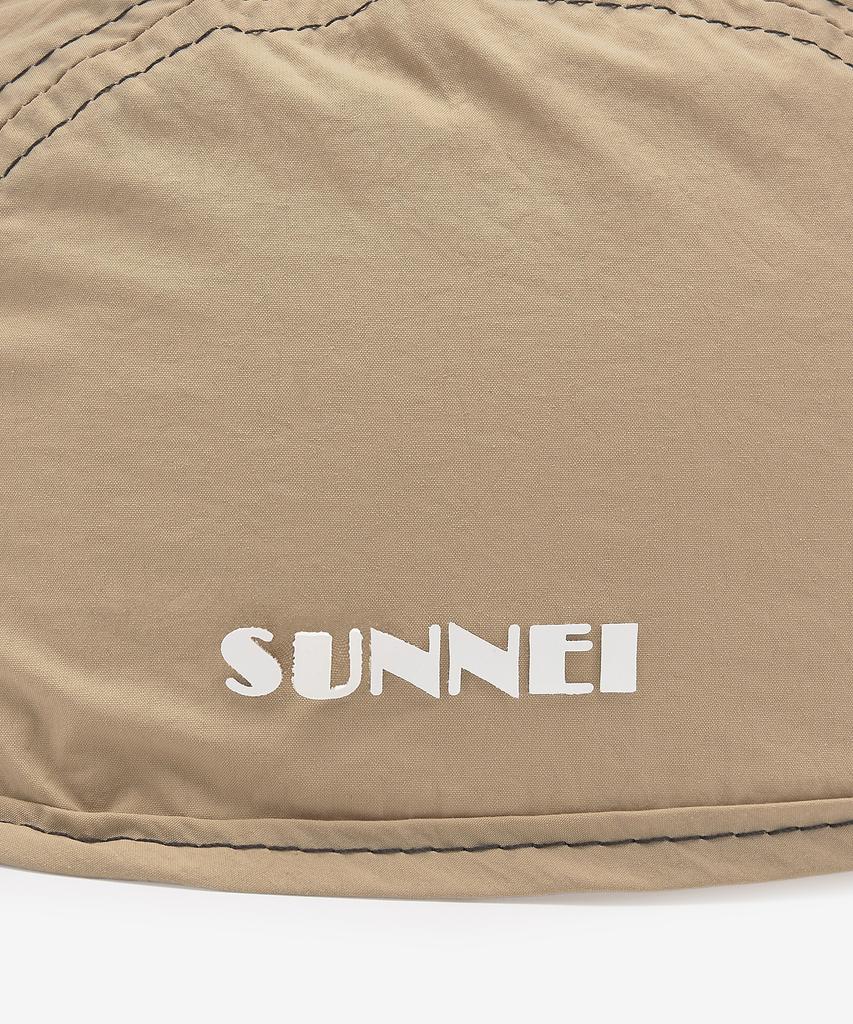 SUNNEI 5 Panel Ball Cap - Beige / Caccxsac021Nyl0210126