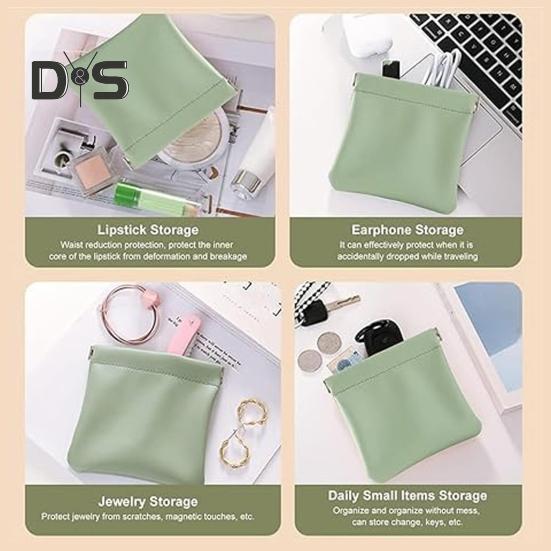 3 szt. Przenośna torba do przechowywania Lekki organizer z zapięciem na zatrzask Saszetka na kosmetyki Wszechstronna kieszeń Kosmetyczka