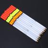 10 stücke Durable Kunststoff Angeln Schwimmt Bobber Stick Rohr Multi Zweck Fisch Futter Köder Zubehör
