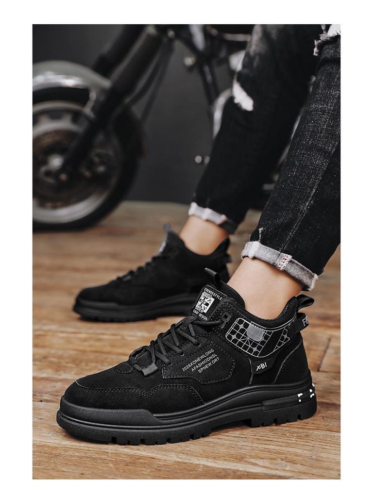 2024 Sametové Zateplené Všestranné Martensky: Módní a teplé ležérní sněhule na podzim a zimu