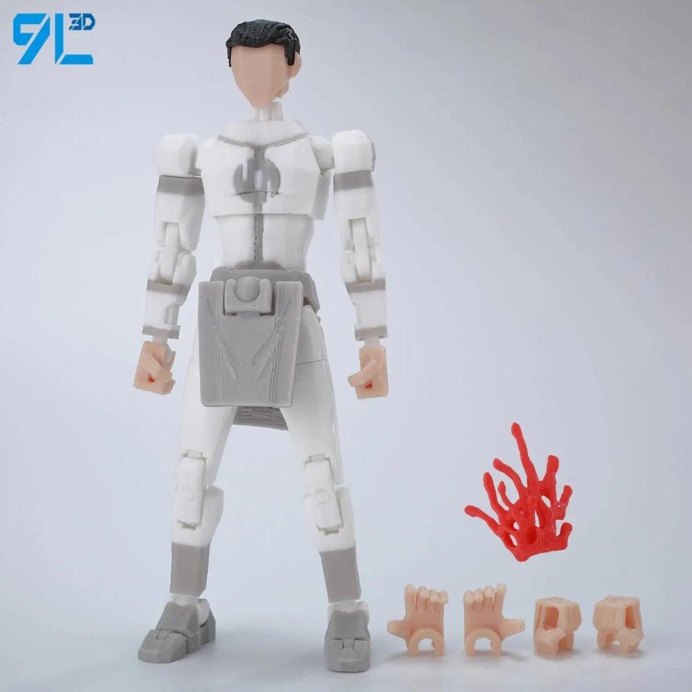 9L3D Dummy13 Lucky13 Invincible Boy Betrayal Anime Multi-Jointed Mechanical Limbs Action Figures Youth Titan13 Battle Toys Gifts