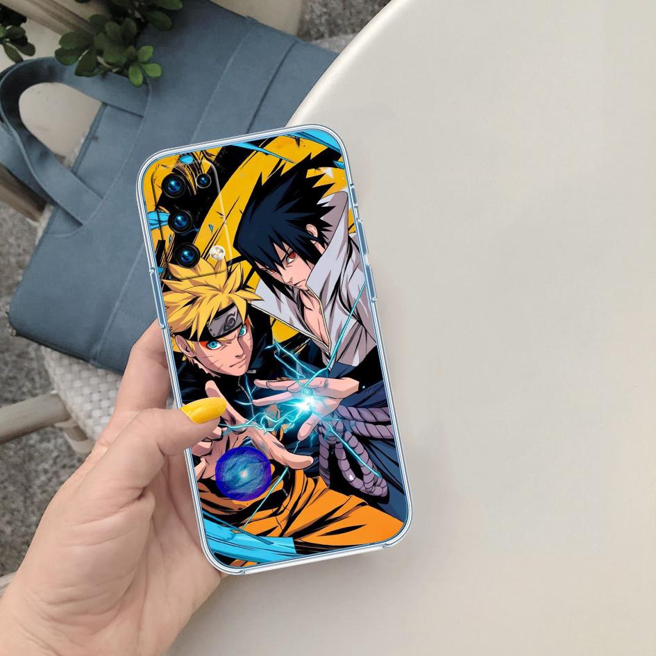 PP5 Anime Naruto Akatsuki Soft Shell Transparent Phone Case for Motorola Moto G7 G8 G9 G84 G85 G73 G24 G15 Z2 Play Power Plus