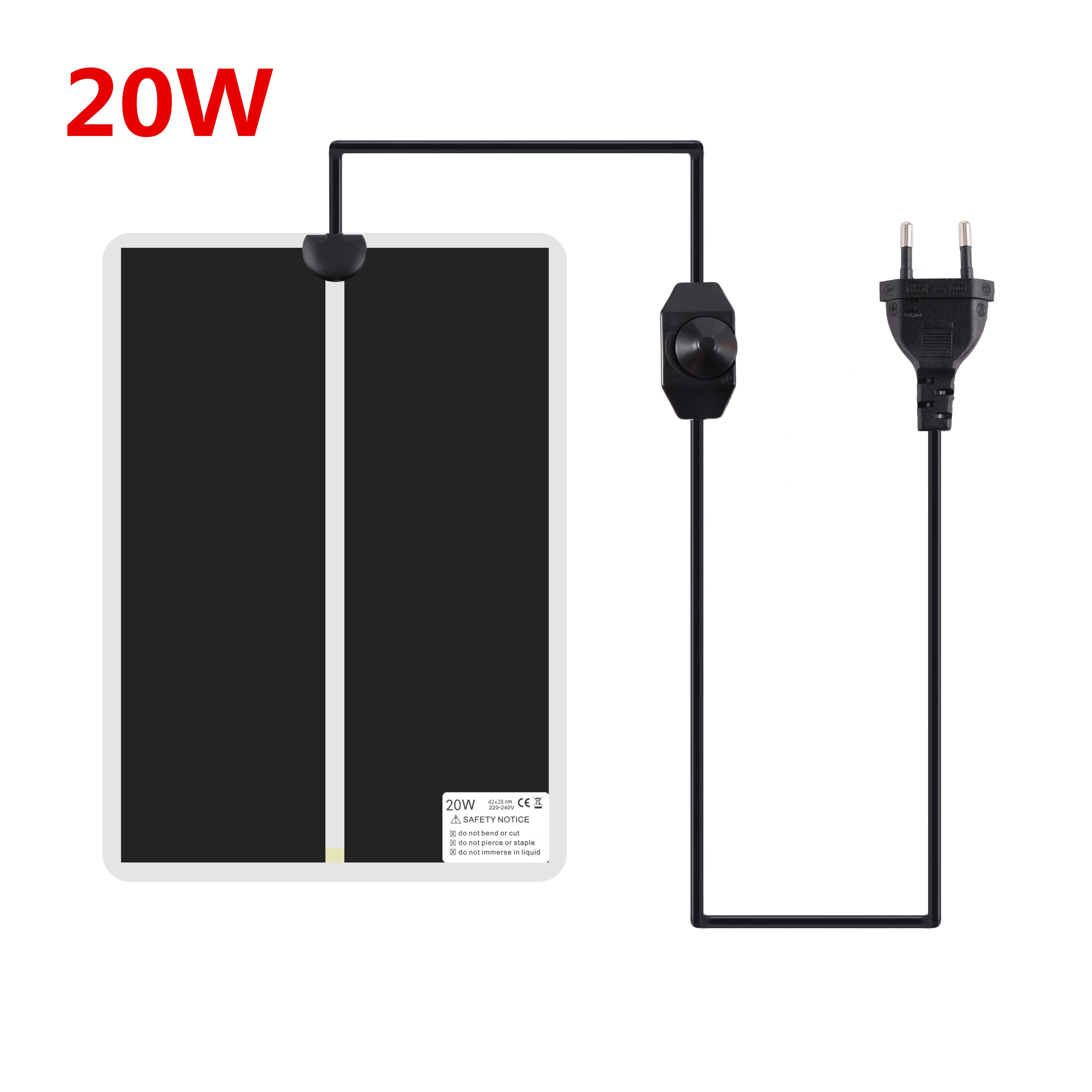 

5 ~ 45 Вт тепловой коврик для рассады 220 В ~ 240 В теплый коврик для прорастания семян растений, теплый коврик для растений, цветов и овощей, зимний антихолодный тепловой коврик 20W