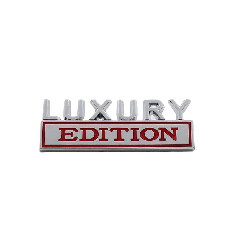 3D Car Styling Luxury Edition car Grille Fender trunk Rear Bonnet Nameplate Decal Emblem Badge Sticker