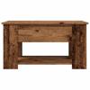  Coffee Table Old Wood 79x49x41 Cm Glued Wood