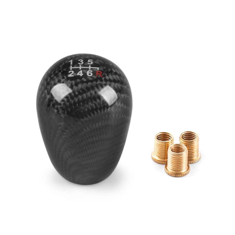 Kohlefaser-Schaltknauf für Schaltgetriebe/Automatikgetriebe