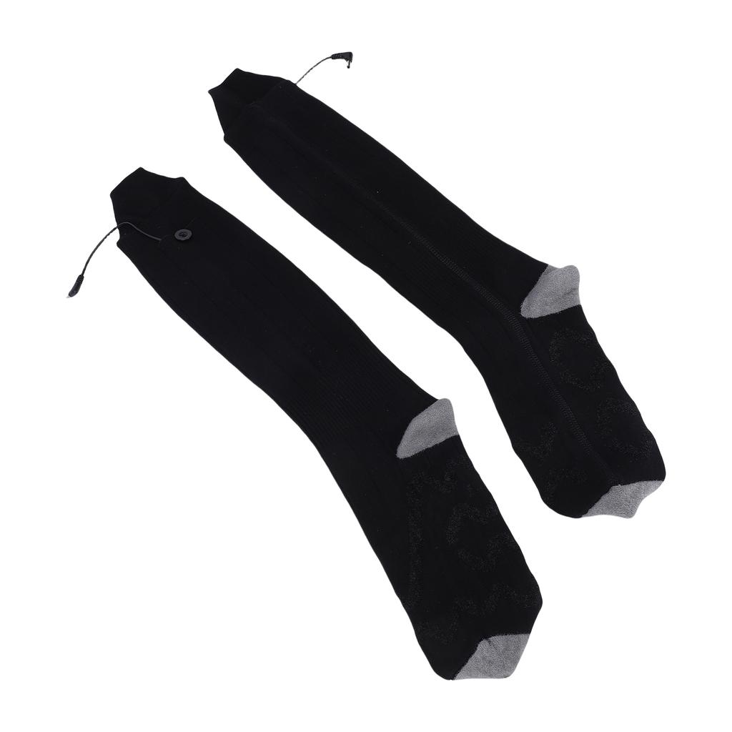 Beheizte Socken Wiederaufladbarer 5000mAh Akku Elektrische Socken mit 4 Temperatureinstellungen für Männer Frauen