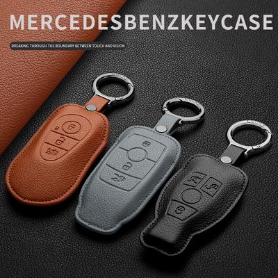 For Mercedes Benz Keycase C E A B S Class Gle Gla Glb Glc Gls Amg Car Key Bag Exquisite Durable Car Interior Car Accessories