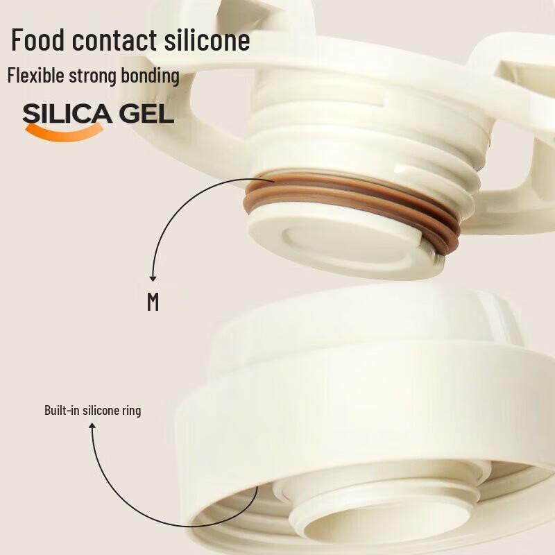 Supor Large Capacity Insulated Water Bottle with Antibacterial Ceramic Liner